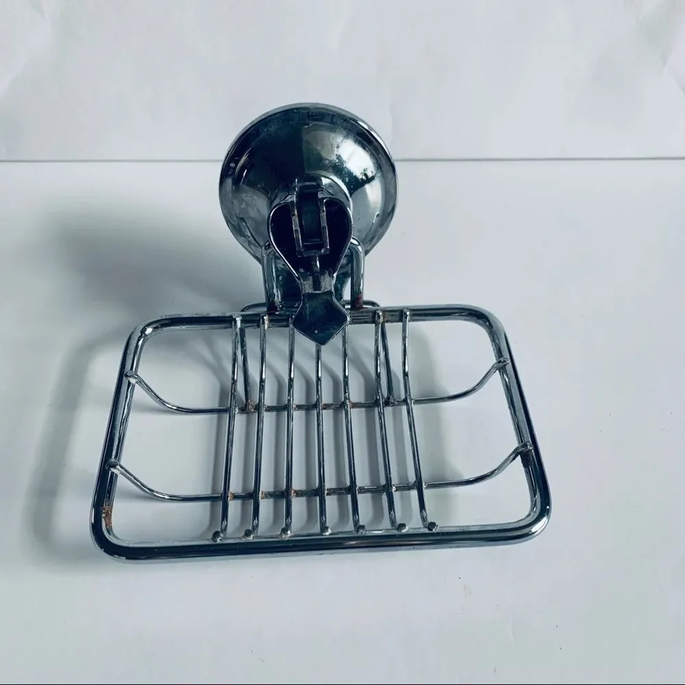 Vacuum Suction Soap Dish Holder Saver Tray Sponge